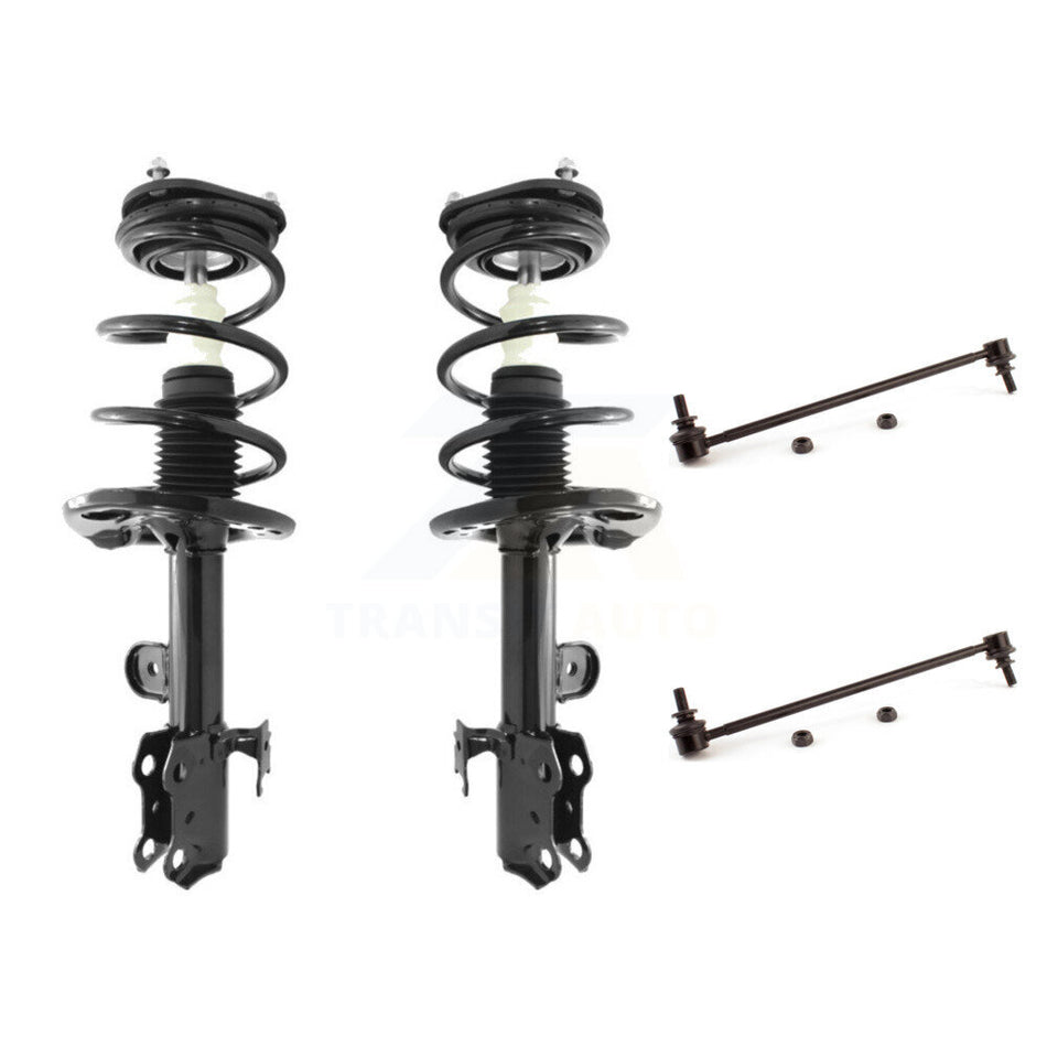 Front Complete Shock Assembly And TOR Link Kit For 2013-2018 Toyota RAV4 excludes sport package KSS-100702