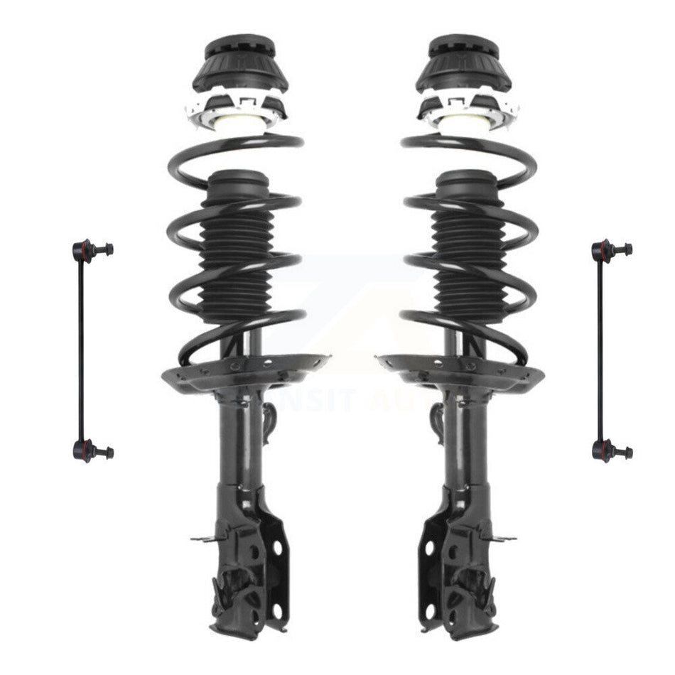 Front Complete Shock Assembly And TOR Link Kit For 2009-2014 Honda Fit Excludes Electric Models KSS-100707