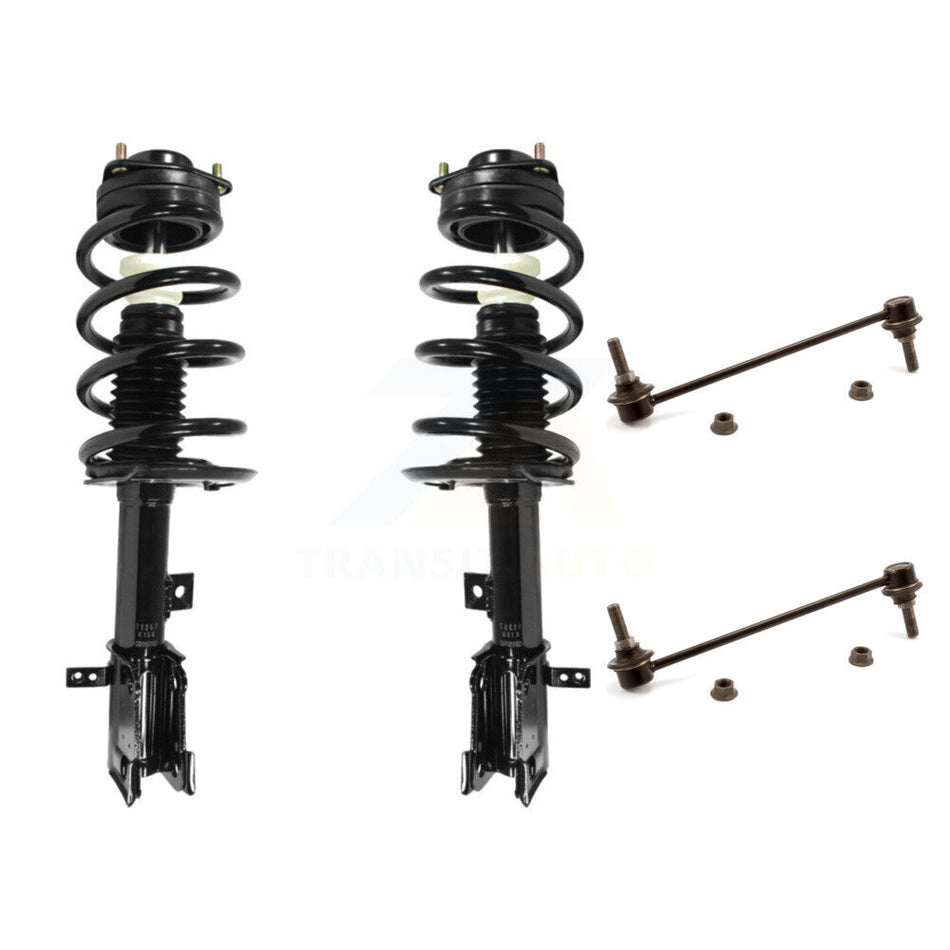 Front Complete Shock Assembly And TOR Link Kit For Dodge Journey Excludes 4 Cylinder Engine KSS-100710