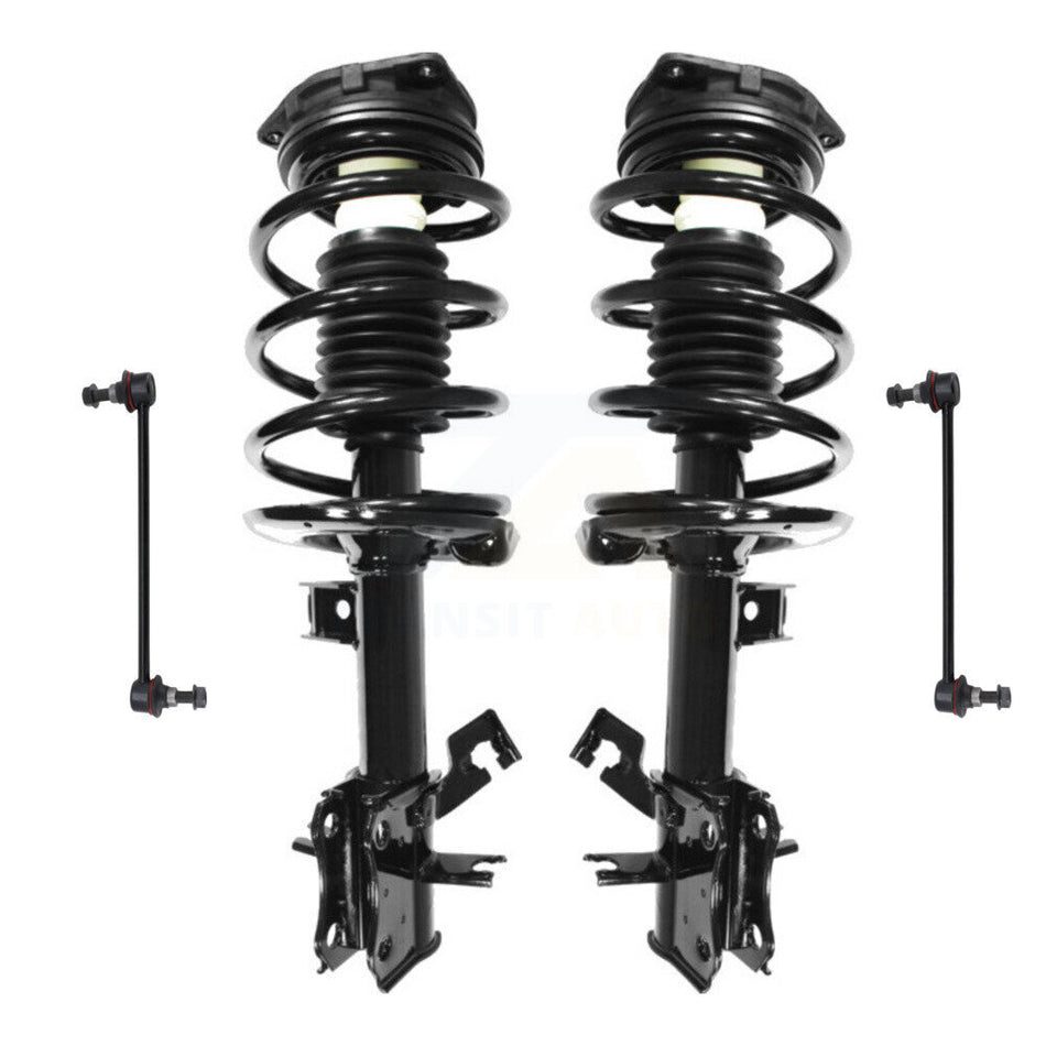 Front Complete Shock Assembly And TOR Link Kit For Nissan Sentra Excludes SE-R SPEC V Models KSS-100718
