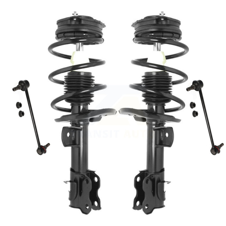 Front Complete Shock Assembly And TOR Link Kit For 2015-2019 Nissan Sentra KSS-100720