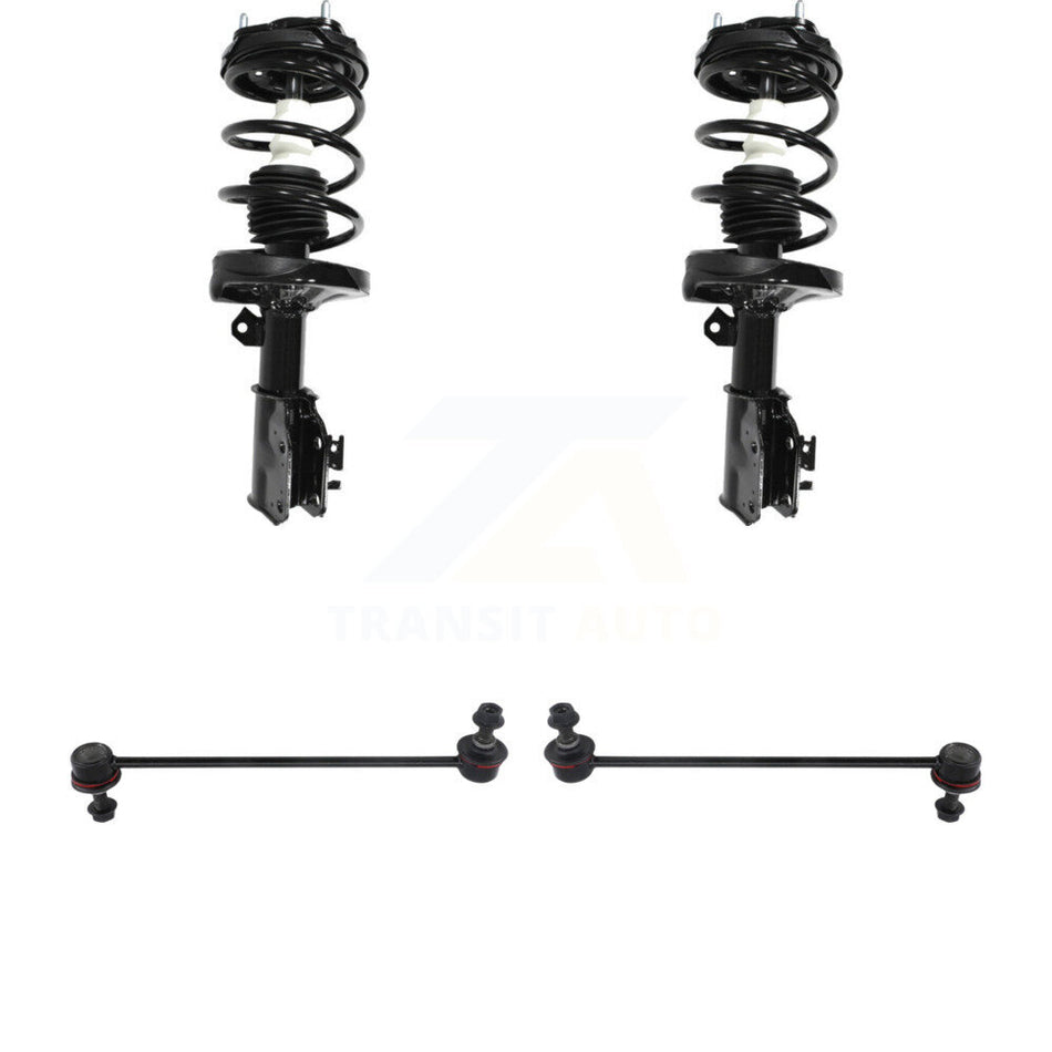 Front Complete Shock Assembly And TOR Link Kit For Mazda Protege Protege5 KSS-100755