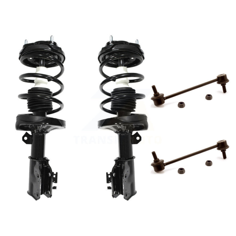 Front Complete Shock Assembly And TOR Link Kit For 2000 Mazda Protege Production from 10 00 KSS-100757