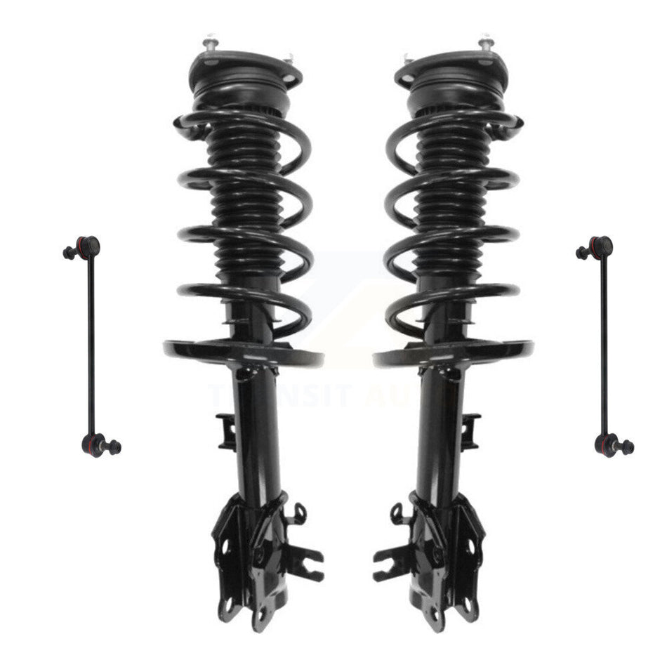 Front Complete Shock Assembly And TOR Link Kit For 2013-2016 Mazda CX-5 AWD Excludes Wheel Drive KSS-100759
