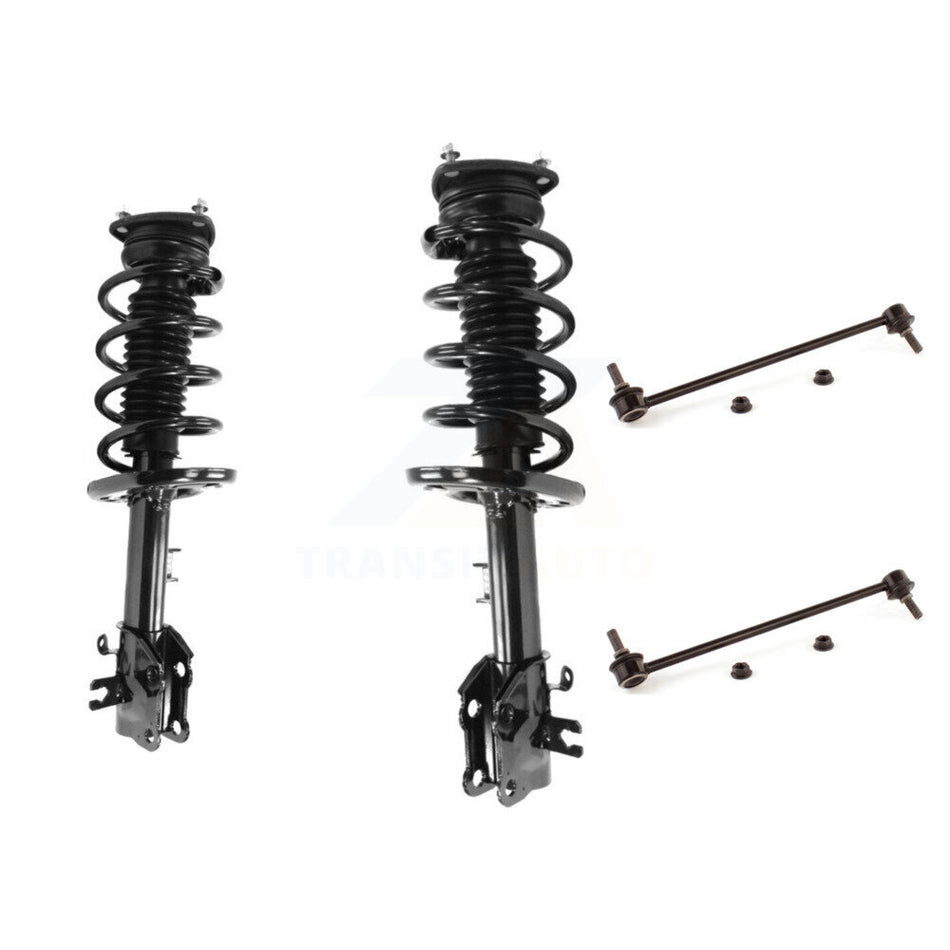 Front Complete Shock Assembly And TOR Link Kit For 2013-2016 Mazda CX-5 FWD Excludes All Wheel Drive KSS-100760