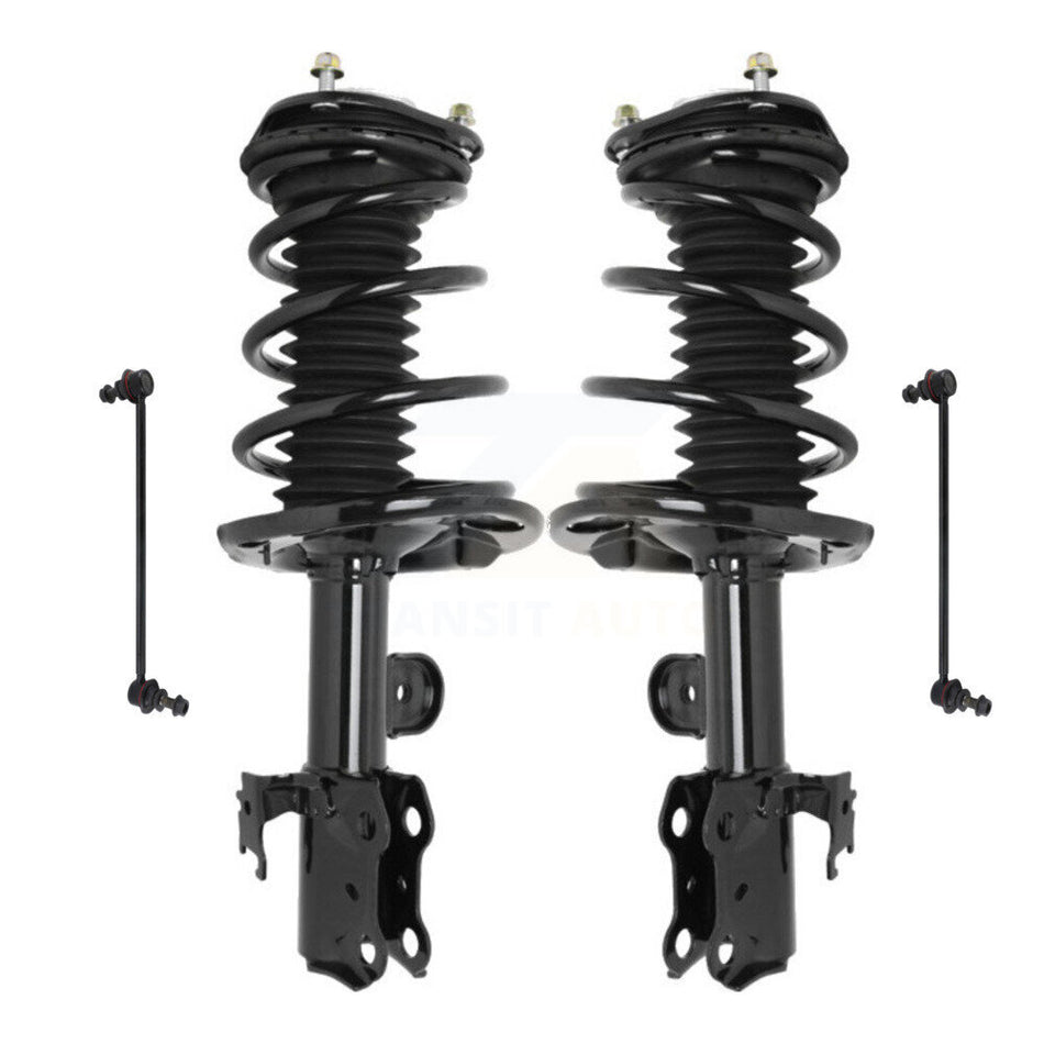 Front Complete Shock Assembly And TOR Link Kit For Toyota Prius V Scion tC KSS-100777