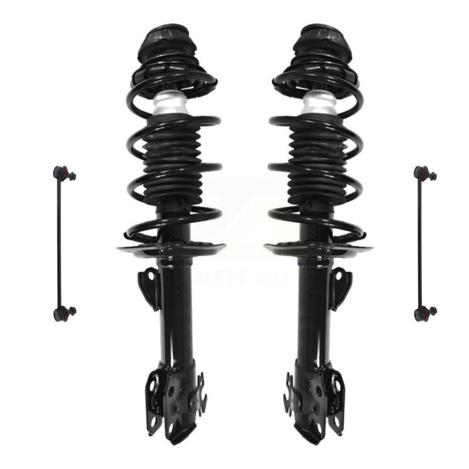 Front Complete Shock Assembly And TOR Link Kit For 2006-2015 Toyota Yaris KSS-100778
