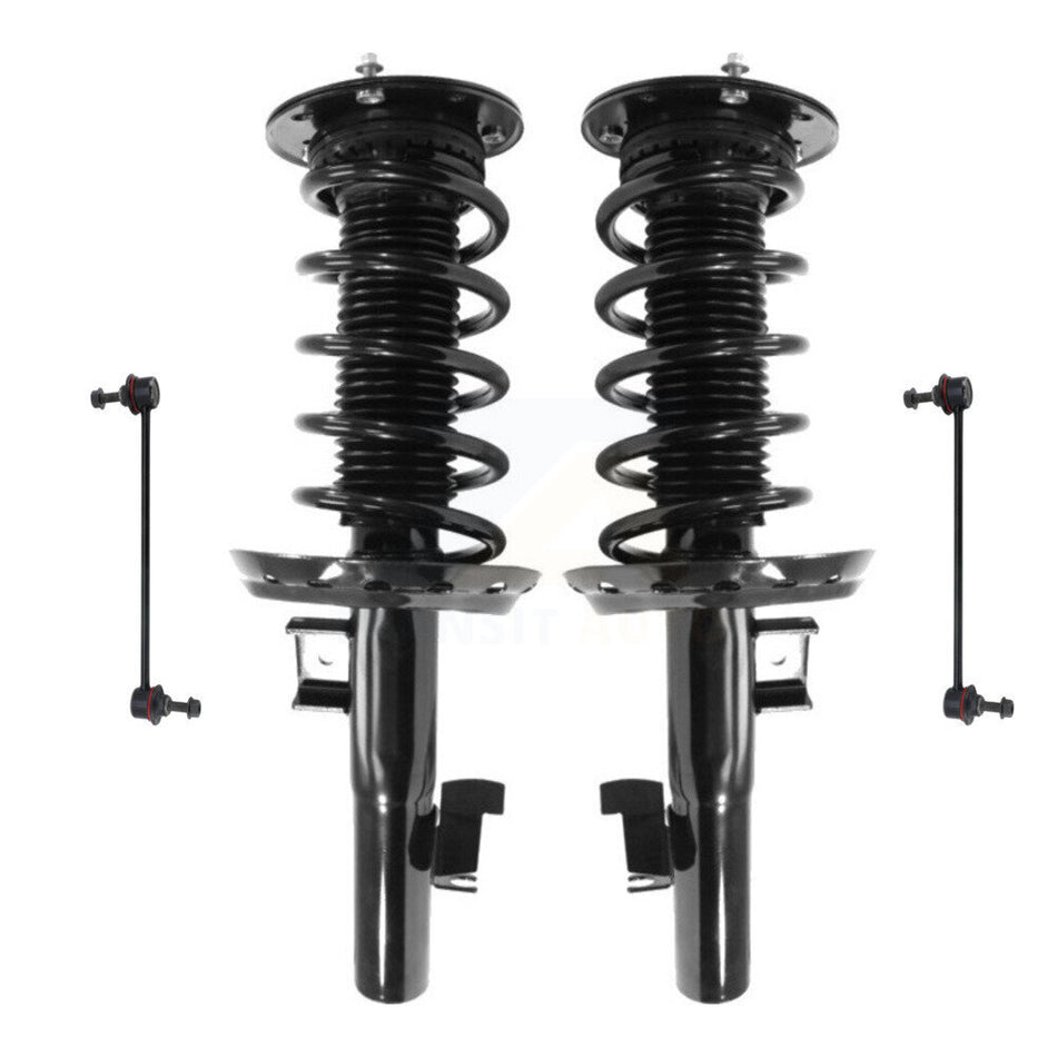 Front Complete Shock Assembly And TOR Link Kit For Volvo S60 V60 excludes electronic adjustable suspension KSS-100782