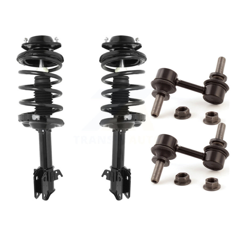 Front Complete Shock Assembly And TOR Link Kit For 2010-2012 Subaru Outback Excludes Manual Transmission KSS-100790