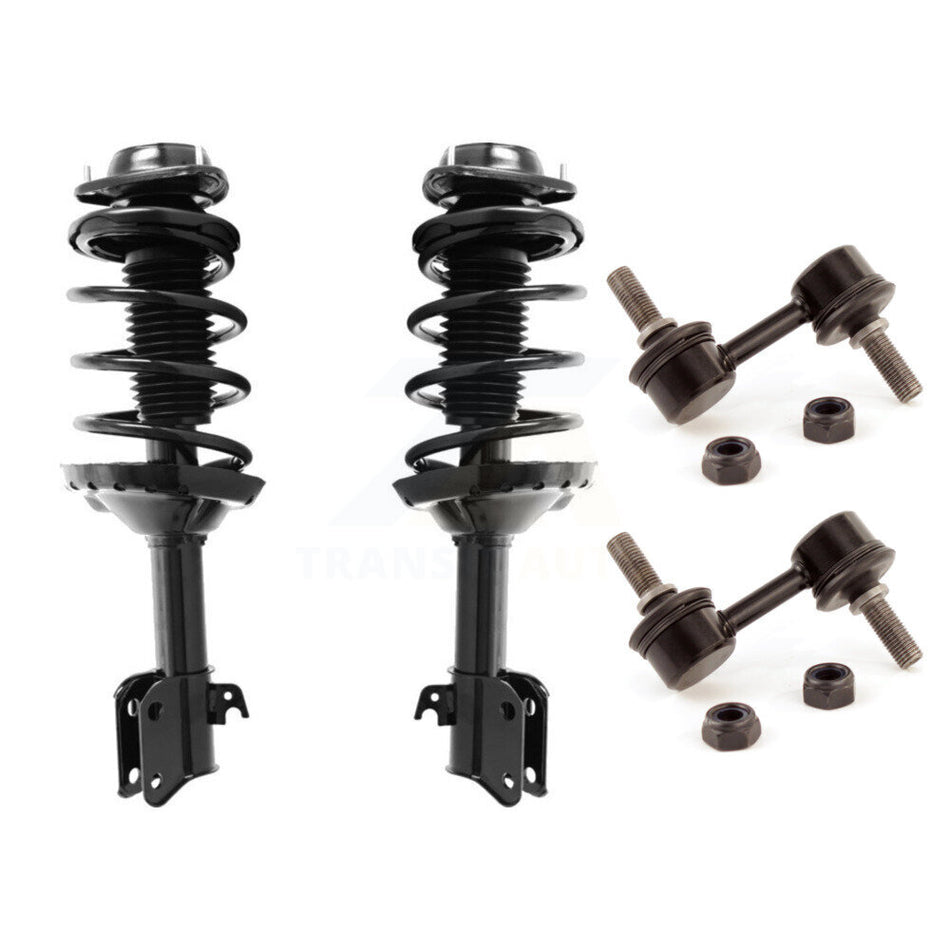 Front Complete Shock Assembly And TOR Link Kit For 2006-2008 Subaru Forester Excludes load leveling suspension KSS-100793