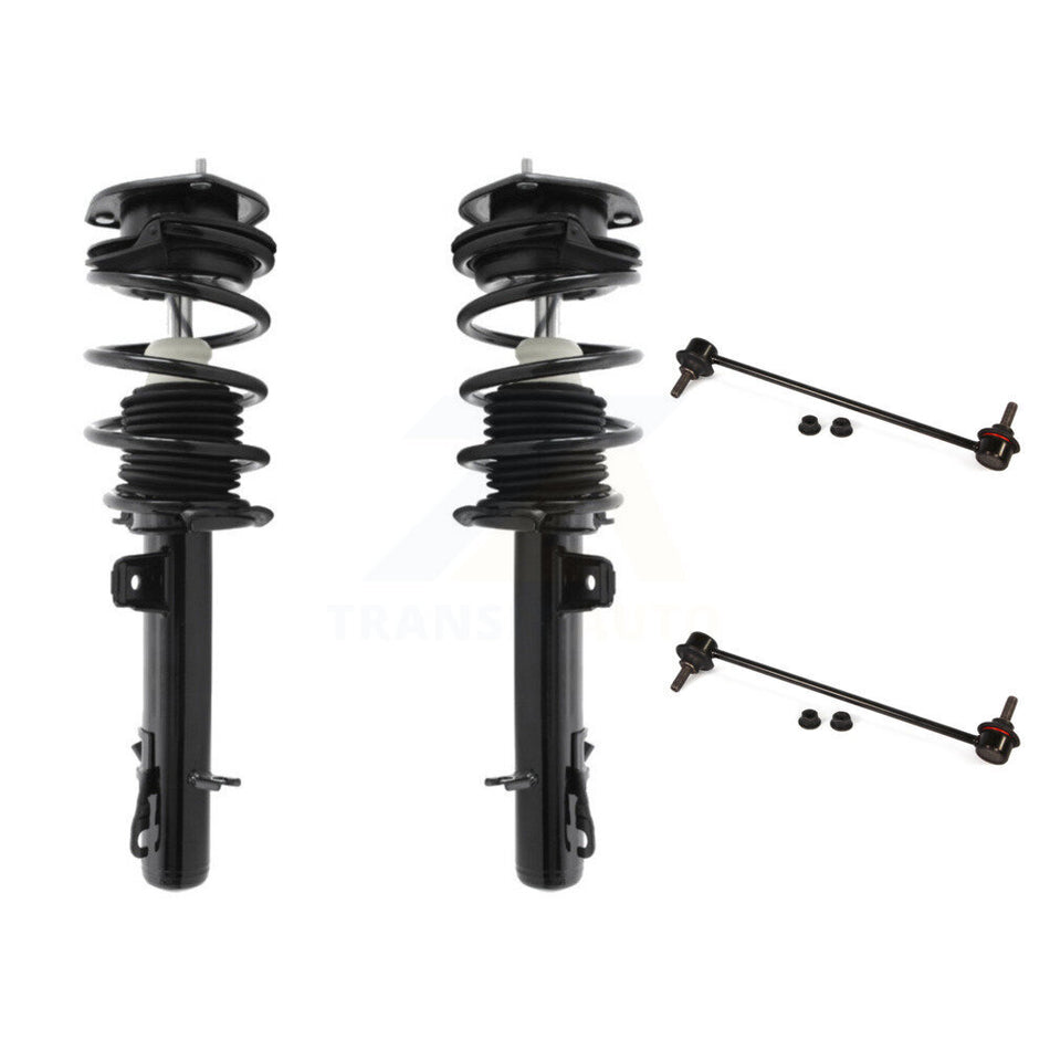 Front Complete Shock Assembly And TOR Link Kit For Mini Cooper 07-08 Excludes Convertible Wagon JCW Models; 09-15 Coupe Models KSS-100799