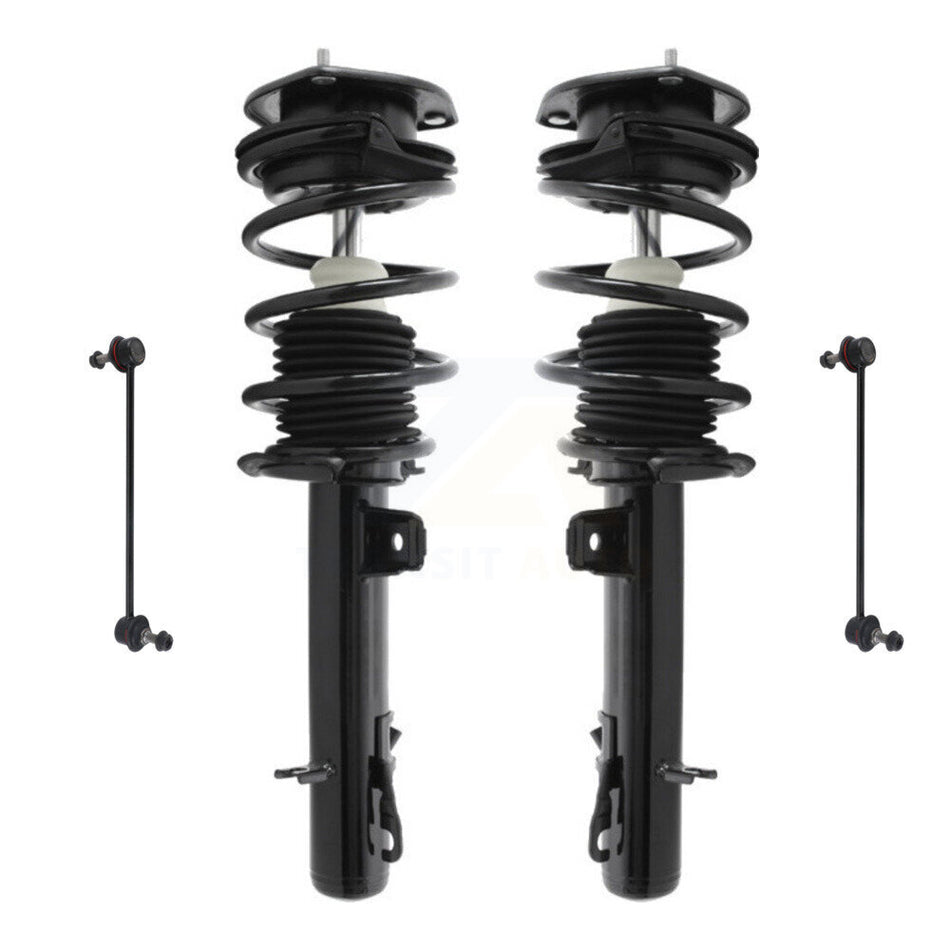 Front Complete Shock Assembly And TOR Link Kit For Mini Cooper 07-08 Excludes Convertible Wagon JCW Models; 09-15 Coupe Models KSS-100799