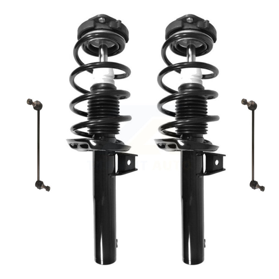 Front Complete Shock Assembly And TQ Link Kit For Volkswagen Jetta Passat Beetle CC Eos Golf Rabbit Audi A3 Quattro KSS-100813