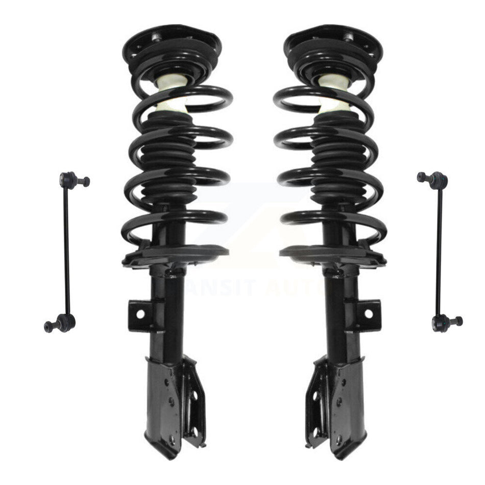 Front Complete Shock Assembly And TQ Link Kit For Chevrolet Equinox GMC Terrain Captiva Sport Excludes Models With 19" Wheels KSS-100875