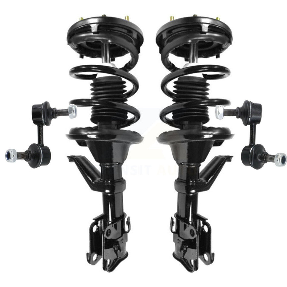 Front Complete Shock Assembly And TQ Link Kit For 2002-2006 Honda CR-V Excludes England Production Vehicles (With VIN SHSRD) KSS-100888