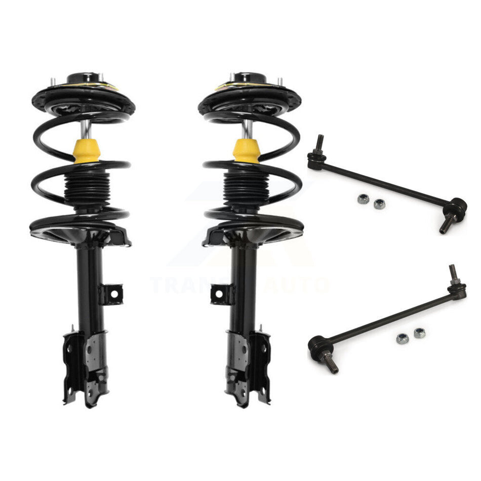 Front Complete Shock Assembly And TQ Link Kit For 2003-2007 Nissan Murano KSS-100895