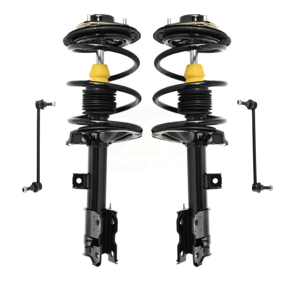 Front Complete Shock Assembly And TQ Link Kit For 2003-2007 Nissan Murano KSS-100895