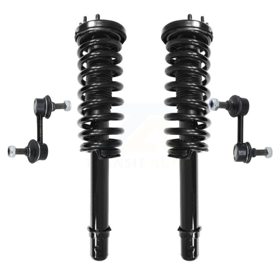 Front Complete Shock Assembly And TQ Link Kit For Honda Accord Excludes Hybrid KSS-100902