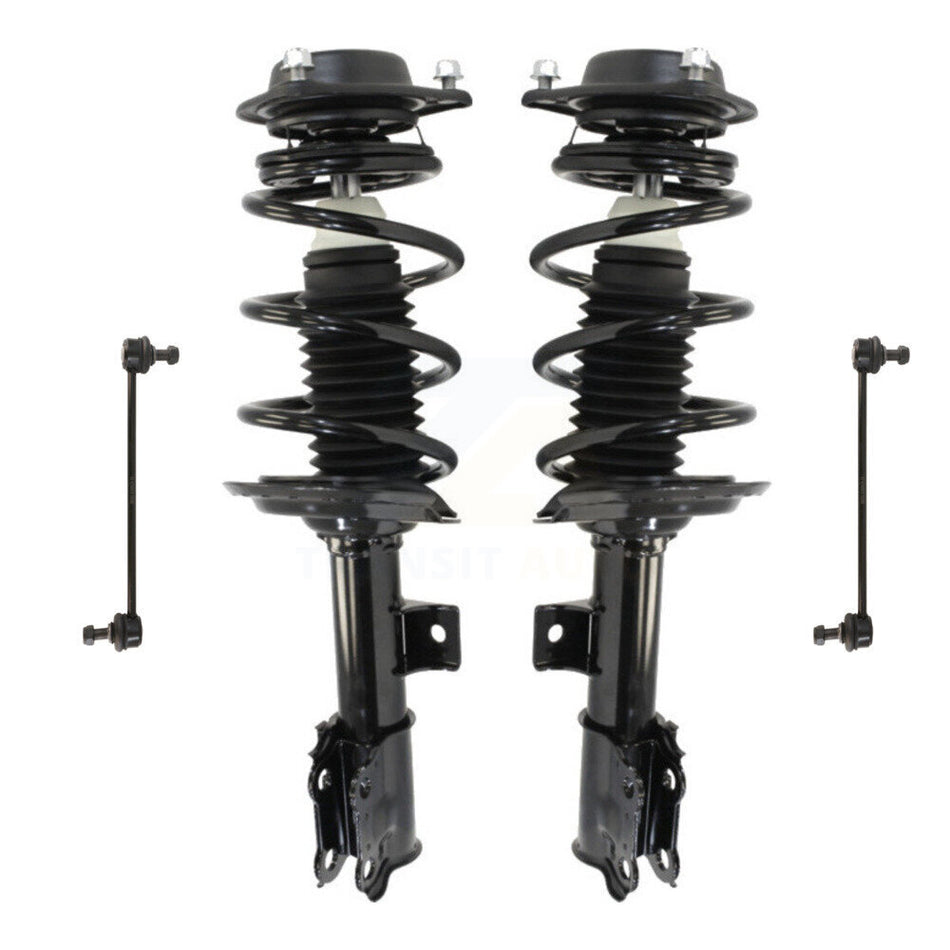 Front Complete Shock Assembly And TQ Link Kit For Hyundai Elantra Coupe Excludes Hatchback Models KSS-100929