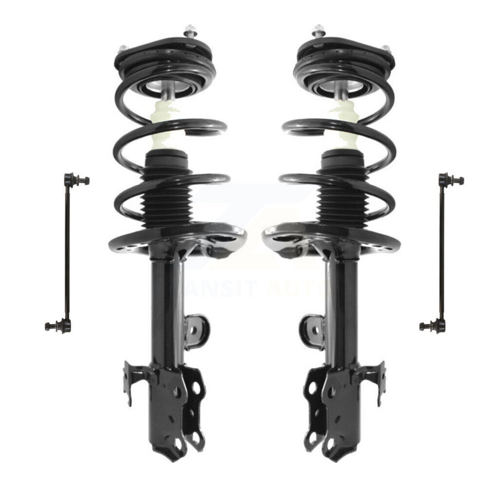 Front Complete Shock Assembly And TQ Link Kit For 2013-2018 Toyota RAV4 excludes sport package KSS-100939
