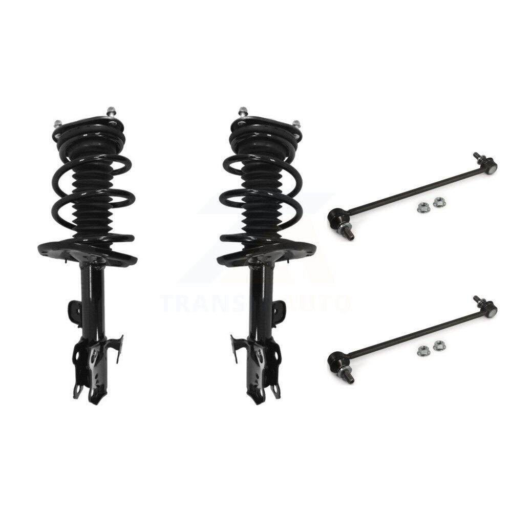 Front Complete Shock Assembly TQ Link Kit For 2006-2012 Toyota RAV4 Without Sport Package KSS-100941