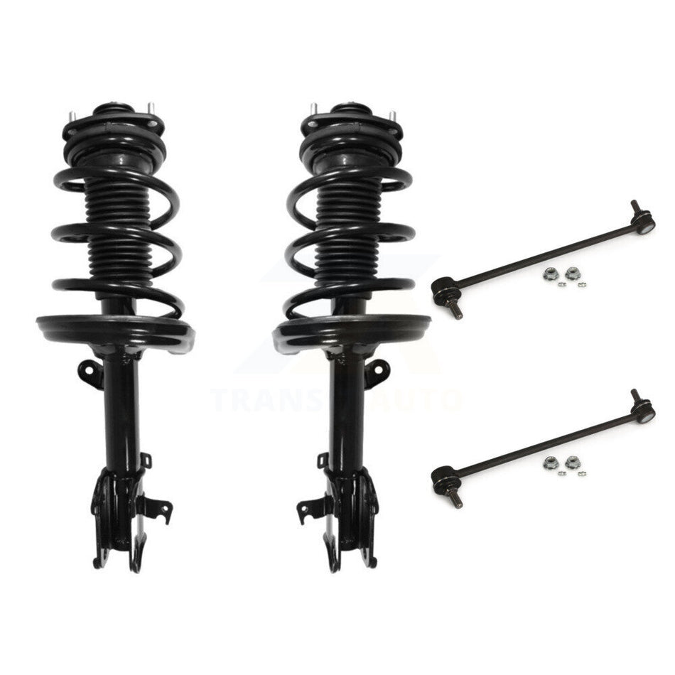 Front Complete Shock Assembly And TQ Link Kit For 2006-2014 Honda Ridgeline KSS-100957