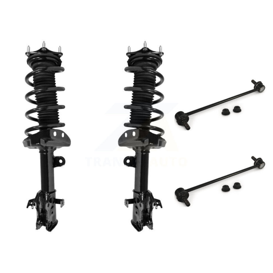 Front Complete Shock Assembly And TQ Link Kit For 2007-2014 Honda CR-V KSS-100966