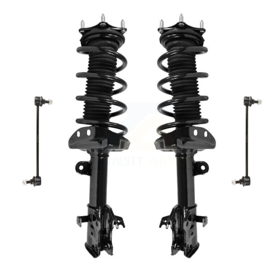 Front Complete Shock Assembly And TQ Link Kit For 2007-2014 Honda CR-V KSS-100966