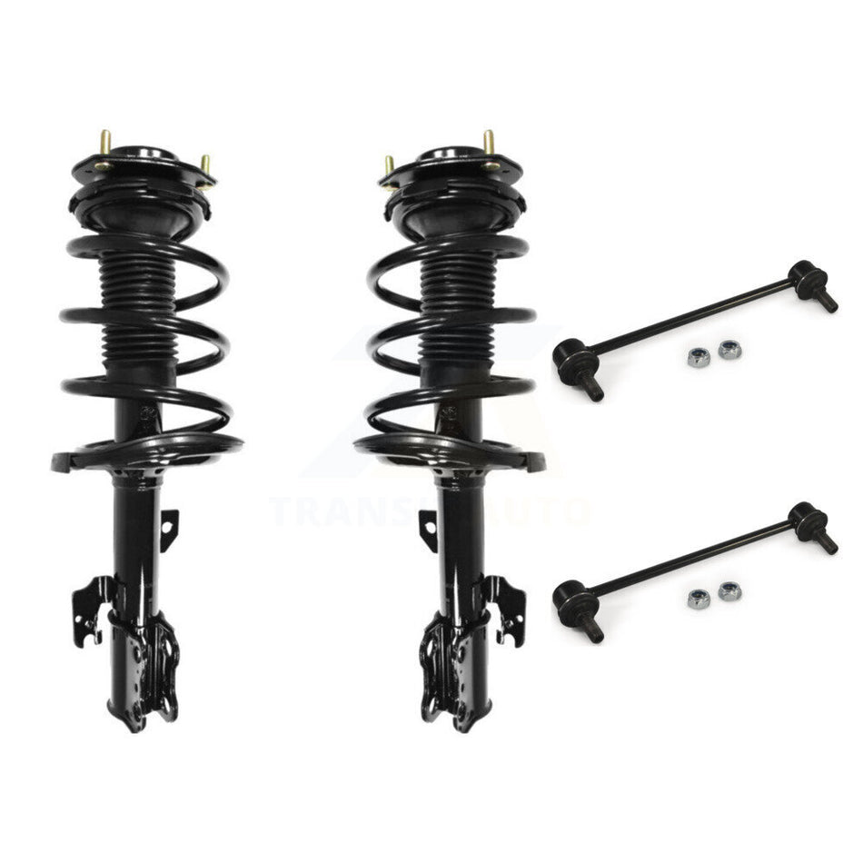 Front Complete Shock Assembly And TQ Link Kit For Toyota Camry Excludes SE Models KSS-100996