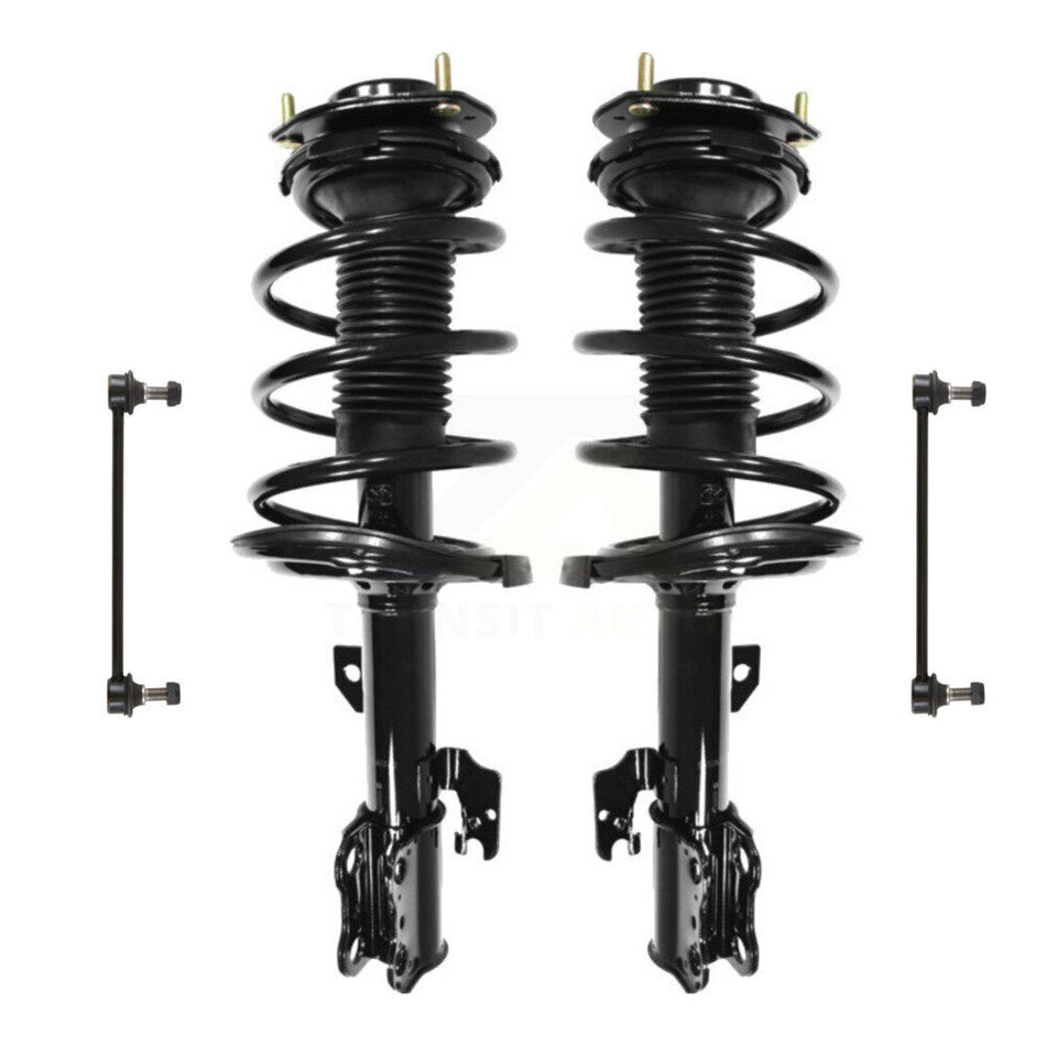 Front Complete Shock Assembly And TQ Link Kit For Toyota Camry Excludes SE Models KSS-100996
