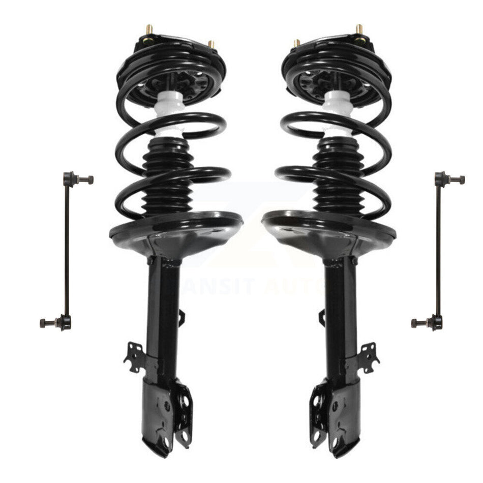 Front Complete Shock Assembly And TQ Link Kit For 2001-2005 Toyota RAV4 AWD Excludes Wheel Drive KSS-101010