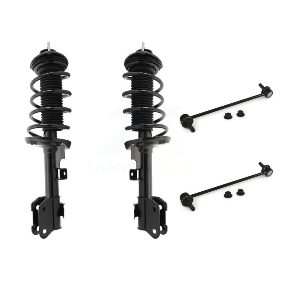 Front Complete Shock Assembly And TQ Link Kit For 2011-2017 Honda Odyssey KSS-101013
