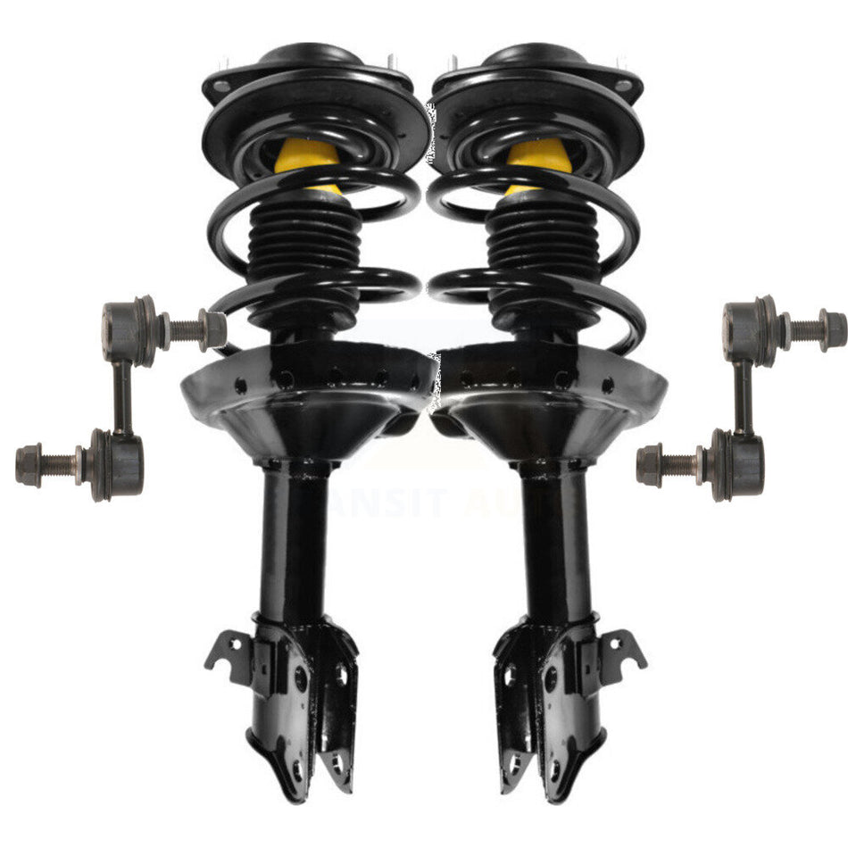 Front Complete Shock Assembly And TQ Link Kit For Subaru Legacy Excludes Outback Spec B Models KSS-101015
