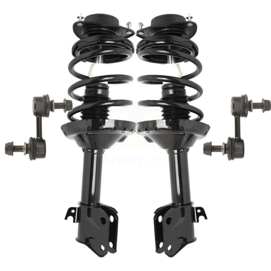 Front Complete Shock Assembly And TQ Link Kit For 2009-2013 Subaru Forester Excludes Turbocharged KSS-101017