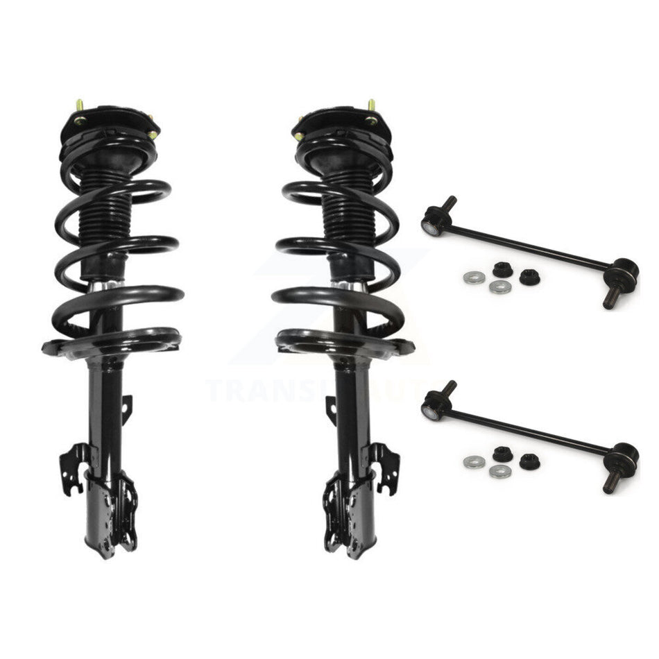 Front Complete Shock Assembly And TQ Link Kit For Toyota Sienna FWD KSS-101021