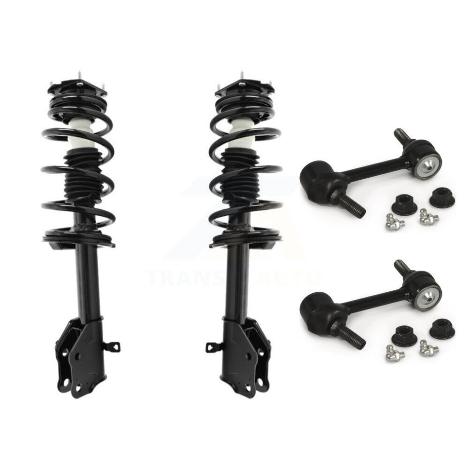 Front Complete Shock Assembly And TQ Link Kit For Ford Edge Lincoln MKX KSS-101022