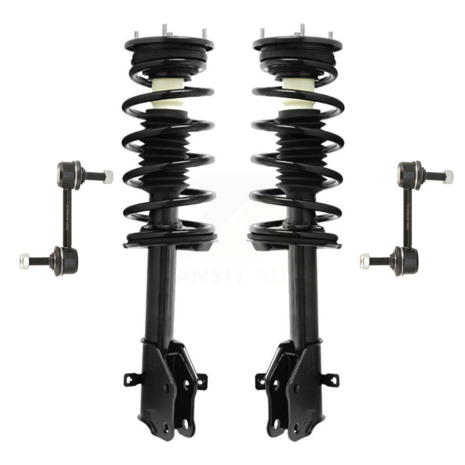 Front Complete Shock Assembly And TQ Link Kit For 2007-2010 Ford Edge Lincoln MKX KSS-101024
