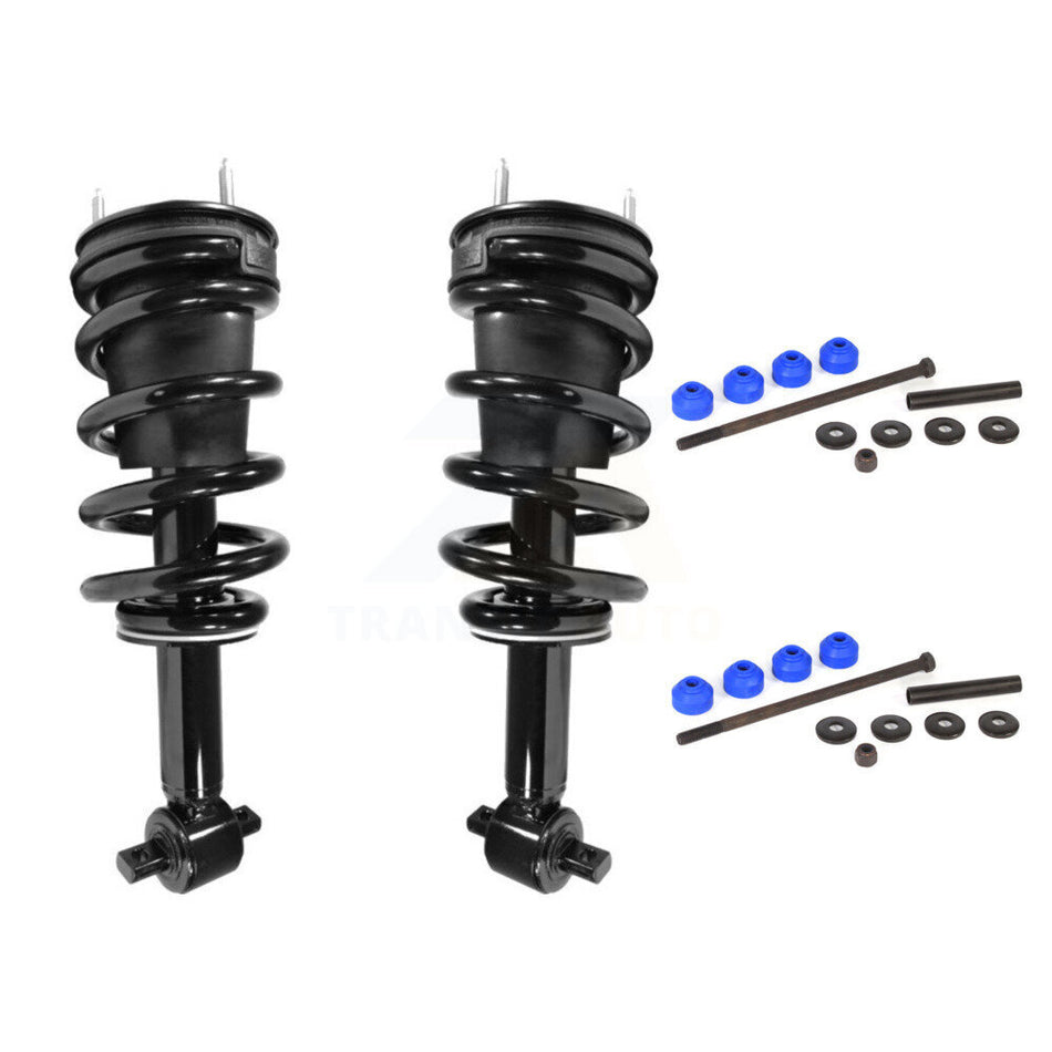 Front Complete Shock Assembly And TOR Link Kit For Chevrolet Silverado 1500 GMC Sierra excludes electronic suspension KSS-101037