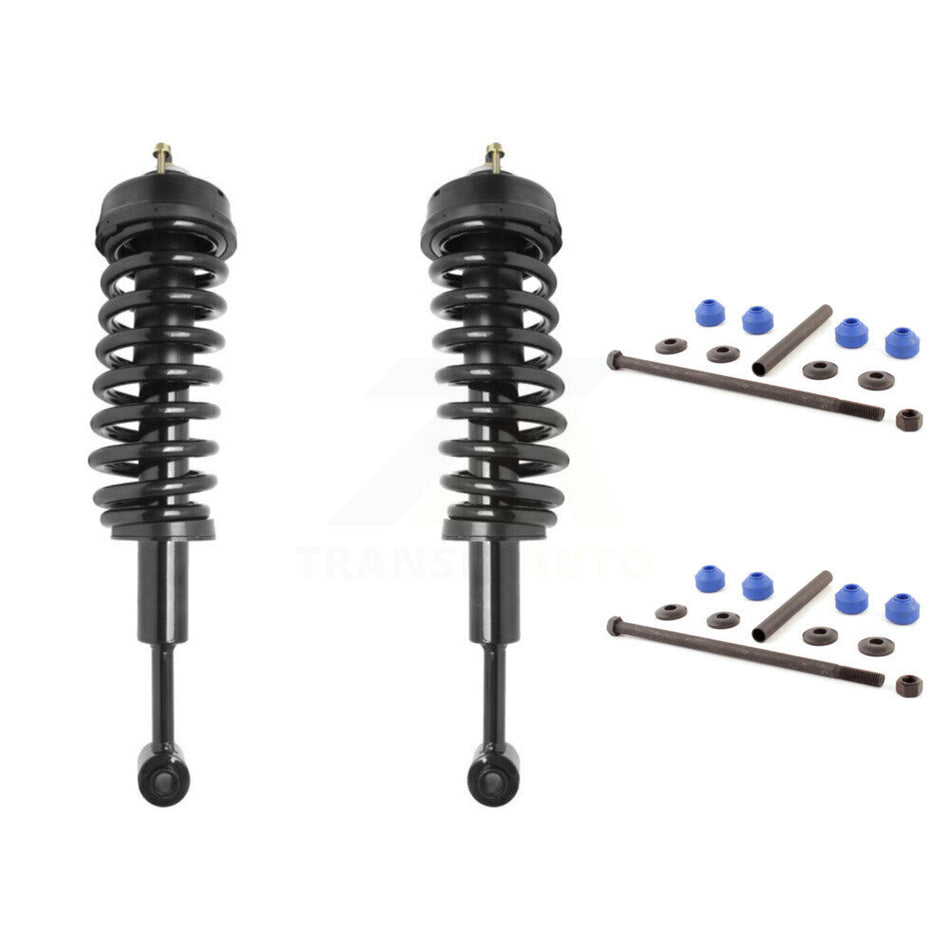 Front Complete Shock Assembly And TOR Link Kit For 2007-2010 Ford Explorer Sport Trac 4WD Excludes Rear Wheel Drive KSS-101044