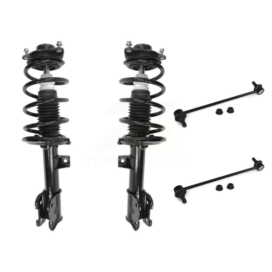 Front Complete Shock Assembly And TQ Link Kit For 2014-2015 Kia Sorento 2.4L Excludes V6 Engine KSS-101129