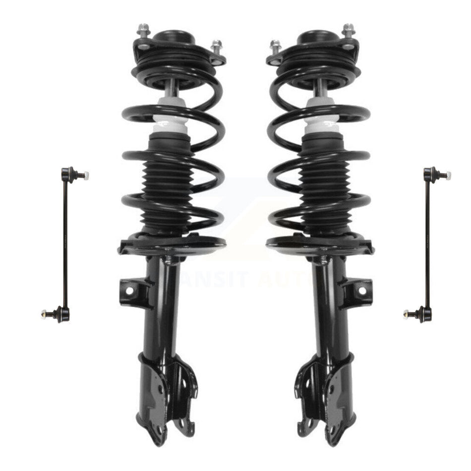 Front Complete Shock Assembly And TQ Link Kit For 2014-2015 Kia Sorento 2.4L Excludes V6 Engine KSS-101129