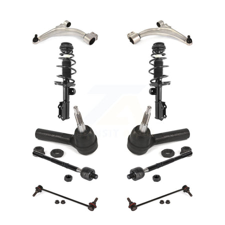 Front Control Arms And Complete Shock Tie Rods Link Sway Bar Kit (10Pc) For Buick Verano KSS-104042