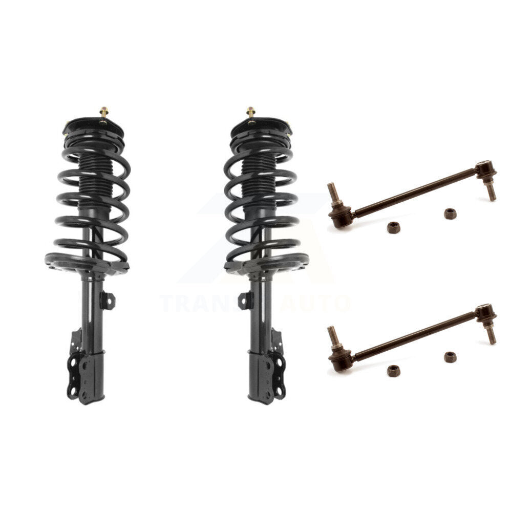 Front Shock Assembly & TOR Link Kit For 2005-2010 Toyota Sienna FWD AWD 8 Passenger Only KSS-104069