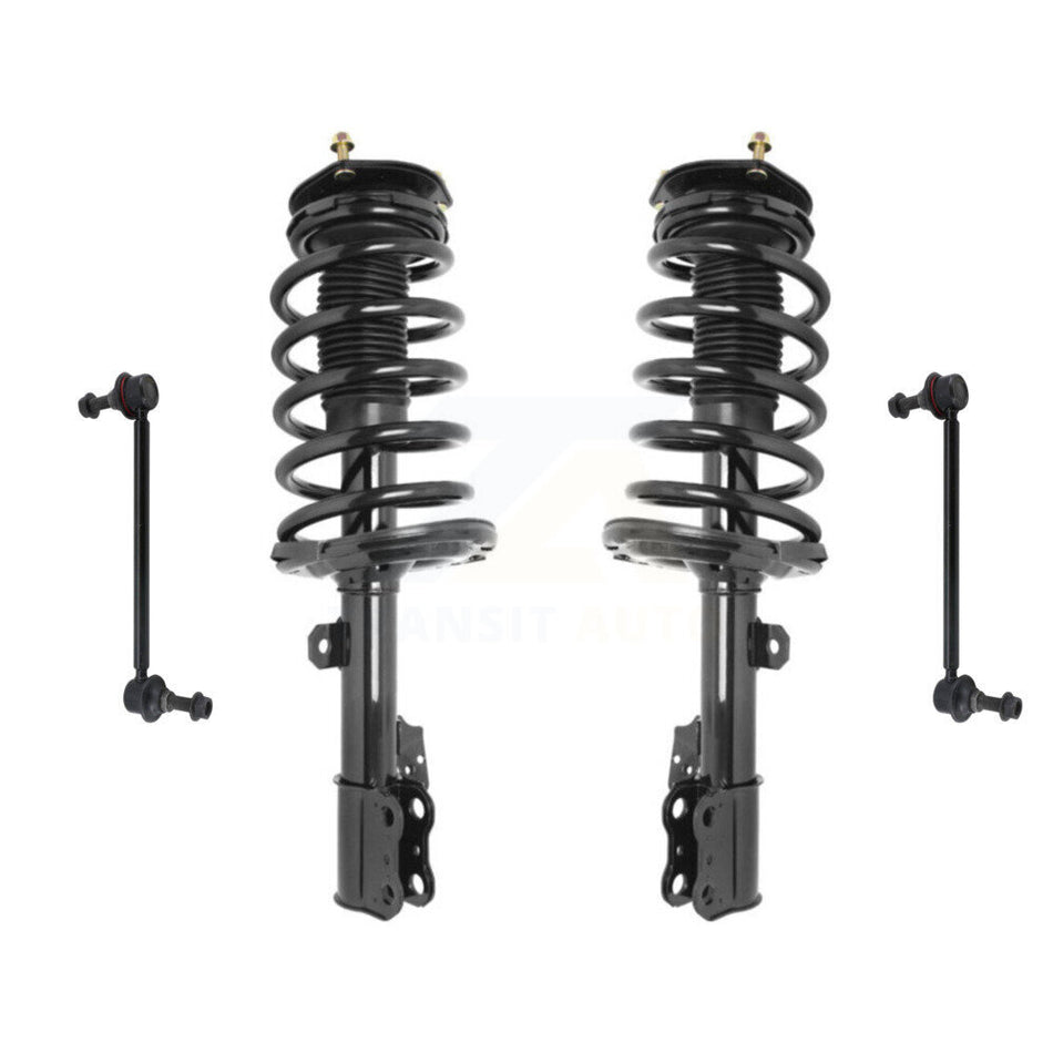 Front Shock Assembly & TOR Link Kit For 2005-2010 Toyota Sienna FWD AWD 8 Passenger Only KSS-104069
