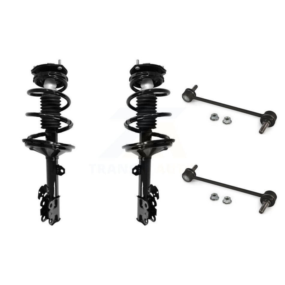 Front Shock Assembly TQ Link Kit For 2004-2007 Toyota Highlander Excludes Touring Edition KSS-104089