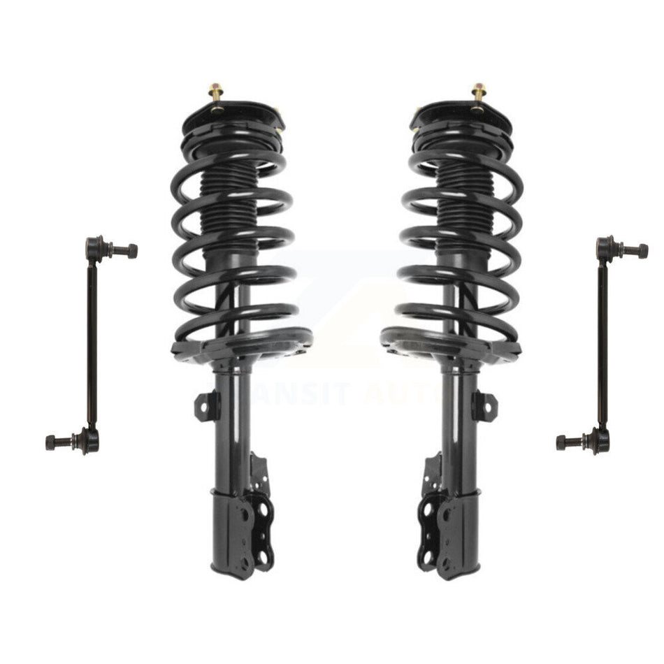 Front Shock Assembly And TQ Link Kit For 2005-2010 Toyota Sienna FWD AWD 8 Passenger Only KSS-104092