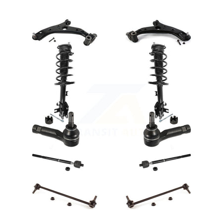 Front Control Arms & Complete Shock Tie Rods Link Sway Bar Kit (10Pc) For Mazda CX-5 AWD KSS-104113