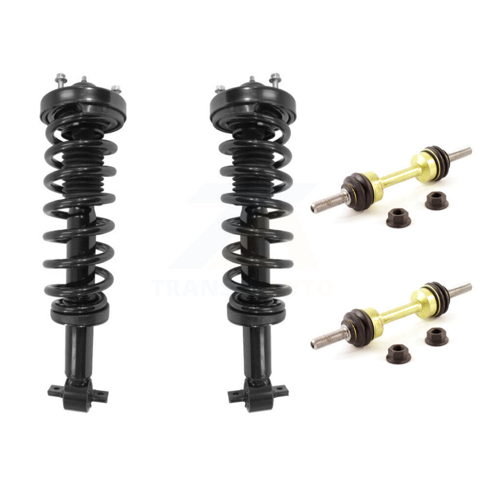 Front Shock Assembly & TOR Link Kit For Ford F-150 Excludes All Wheel Drive Standard Cab KSS-104123