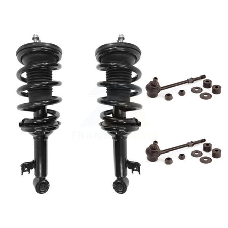 Front Complete Shock Assembly And TOR Link Kit For 2005-2015 Toyota Tacoma Base with RWD KSS-104127