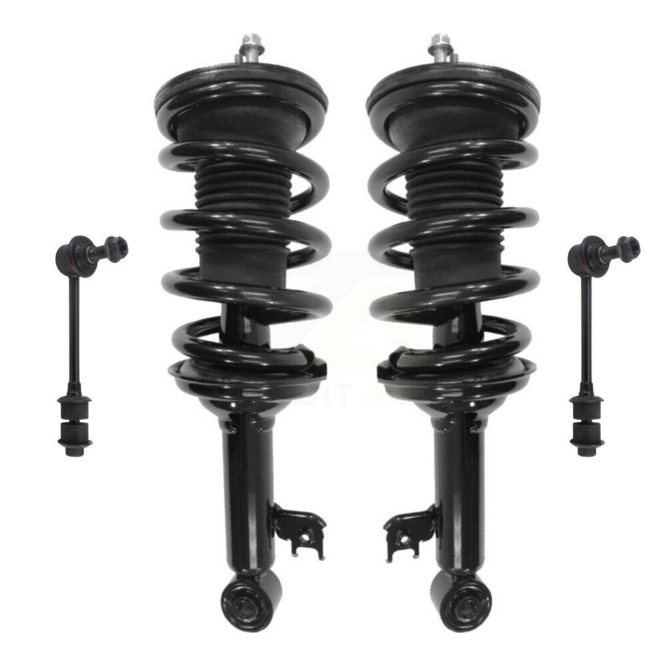 Front Complete Shock Assembly And TOR Link Kit For 2005-2015 Toyota Tacoma Base with RWD KSS-104127